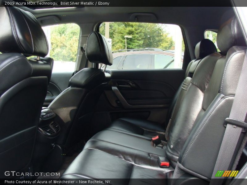 Billet Silver Metallic / Ebony 2009 Acura MDX Technology