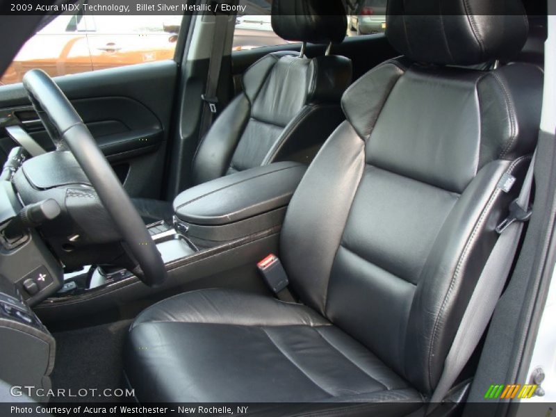 Billet Silver Metallic / Ebony 2009 Acura MDX Technology