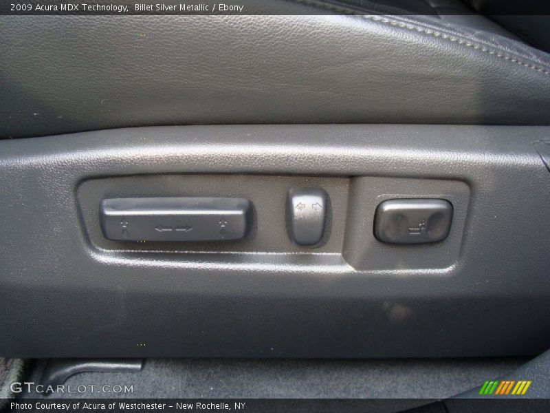 Billet Silver Metallic / Ebony 2009 Acura MDX Technology