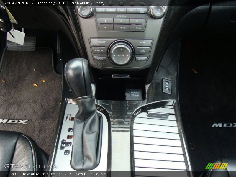 Billet Silver Metallic / Ebony 2009 Acura MDX Technology