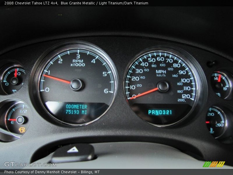  2008 Tahoe LTZ 4x4 LTZ 4x4 Gauges