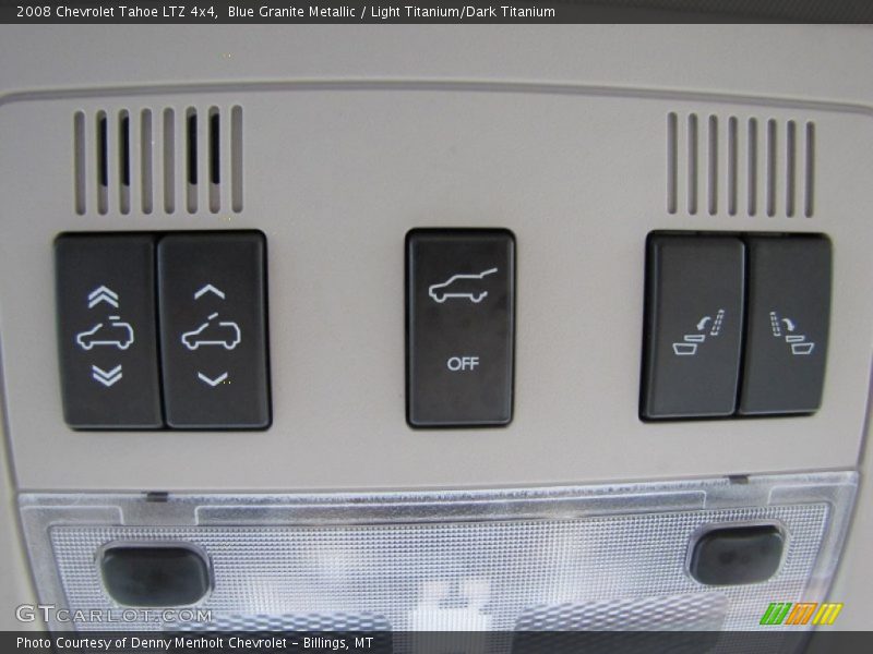 Blue Granite Metallic / Light Titanium/Dark Titanium 2008 Chevrolet Tahoe LTZ 4x4