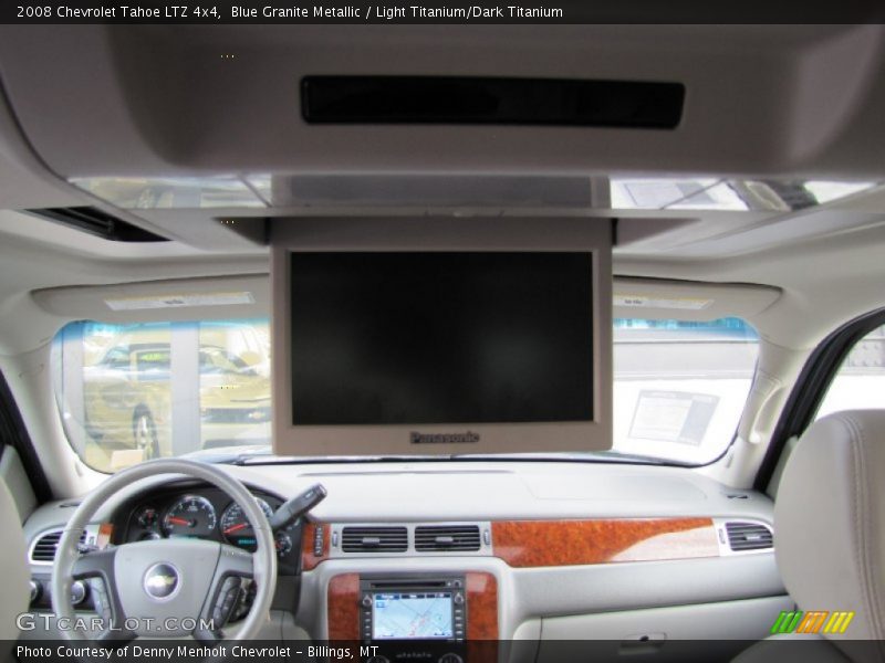 Blue Granite Metallic / Light Titanium/Dark Titanium 2008 Chevrolet Tahoe LTZ 4x4