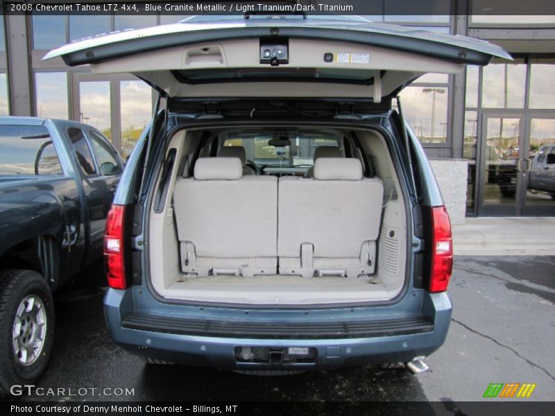 Blue Granite Metallic / Light Titanium/Dark Titanium 2008 Chevrolet Tahoe LTZ 4x4