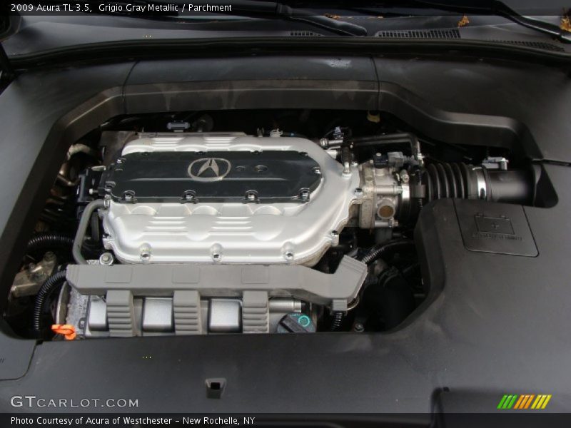 Grigio Gray Metallic / Parchment 2009 Acura TL 3.5