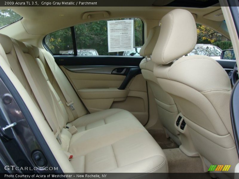 Grigio Gray Metallic / Parchment 2009 Acura TL 3.5