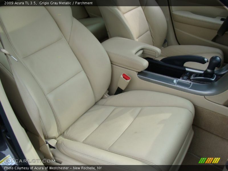 Grigio Gray Metallic / Parchment 2009 Acura TL 3.5
