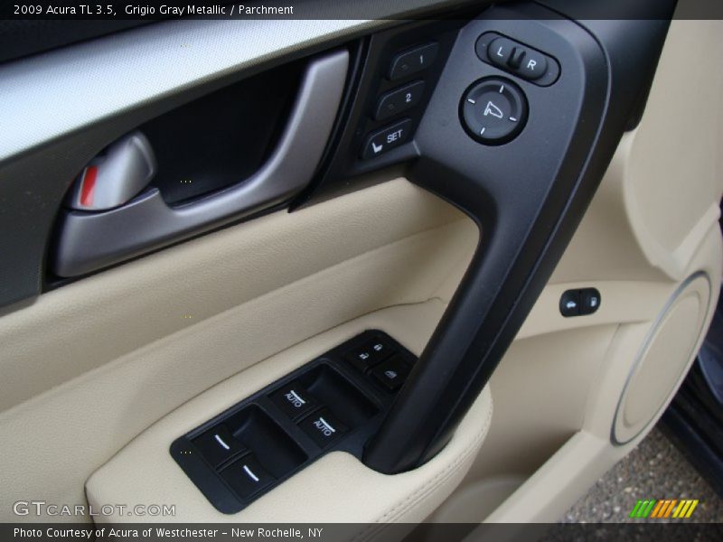 Grigio Gray Metallic / Parchment 2009 Acura TL 3.5