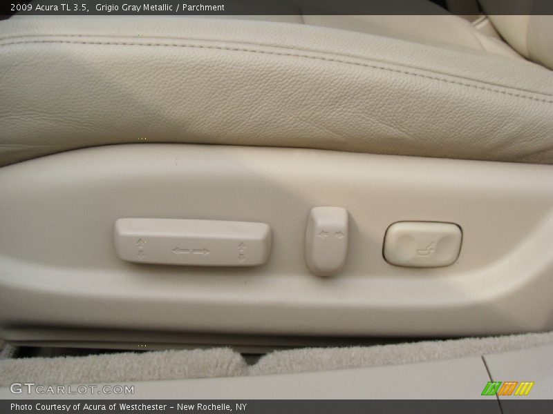 Grigio Gray Metallic / Parchment 2009 Acura TL 3.5