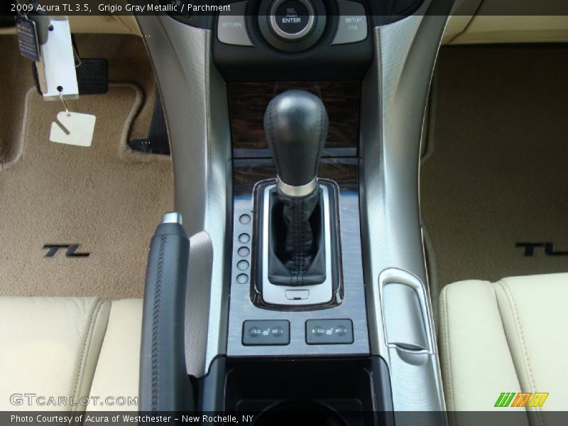 Grigio Gray Metallic / Parchment 2009 Acura TL 3.5