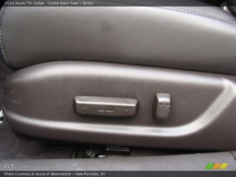 Crystal Black Pearl / Ebony 2010 Acura TSX Sedan