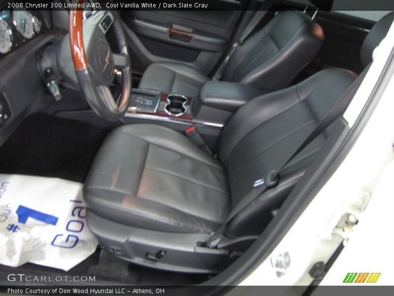 Cool Vanilla White / Dark Slate Gray 2008 Chrysler 300 Limited AWD