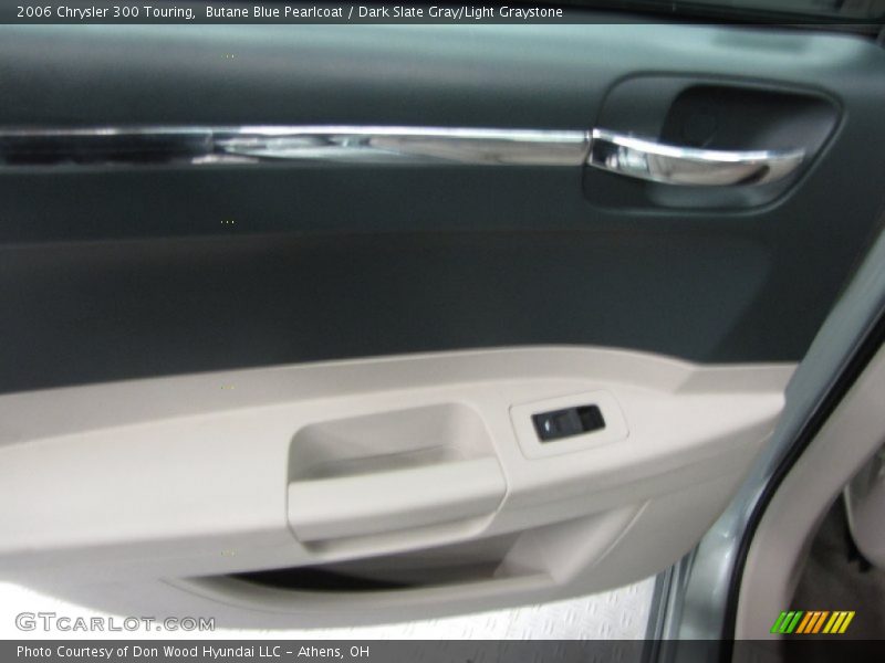 Butane Blue Pearlcoat / Dark Slate Gray/Light Graystone 2006 Chrysler 300 Touring