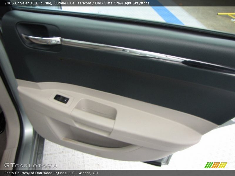 Butane Blue Pearlcoat / Dark Slate Gray/Light Graystone 2006 Chrysler 300 Touring