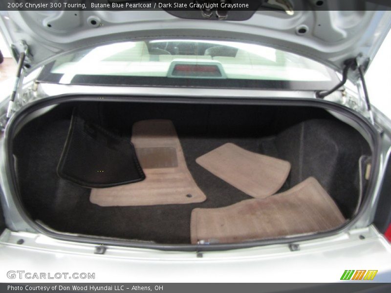 Butane Blue Pearlcoat / Dark Slate Gray/Light Graystone 2006 Chrysler 300 Touring