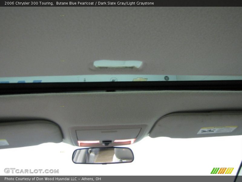 Butane Blue Pearlcoat / Dark Slate Gray/Light Graystone 2006 Chrysler 300 Touring