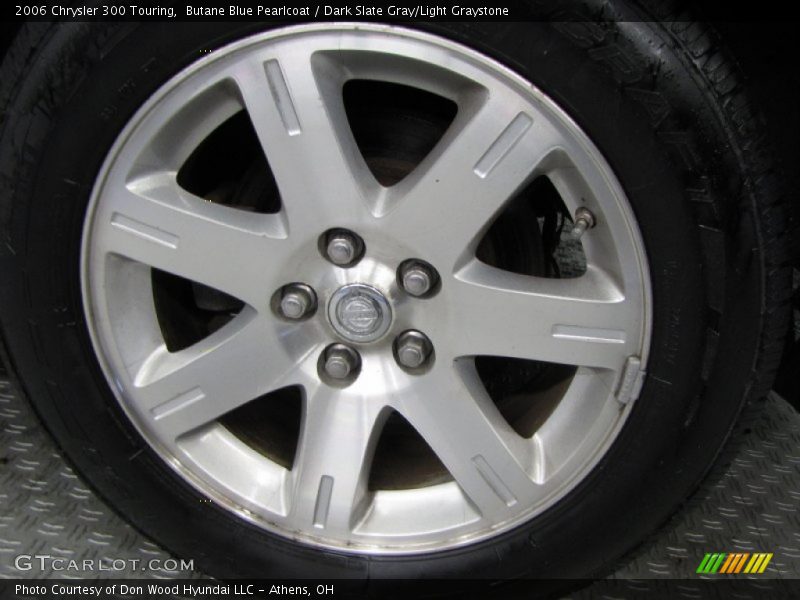 Butane Blue Pearlcoat / Dark Slate Gray/Light Graystone 2006 Chrysler 300 Touring