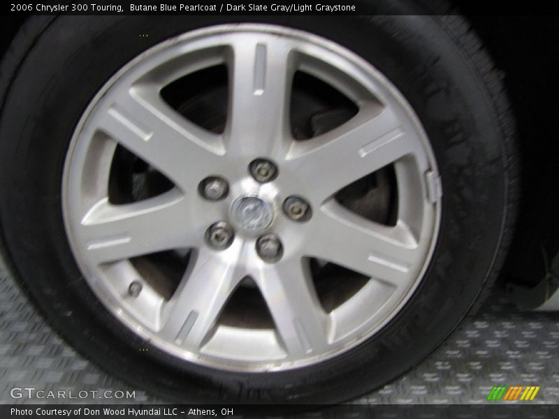 Butane Blue Pearlcoat / Dark Slate Gray/Light Graystone 2006 Chrysler 300 Touring