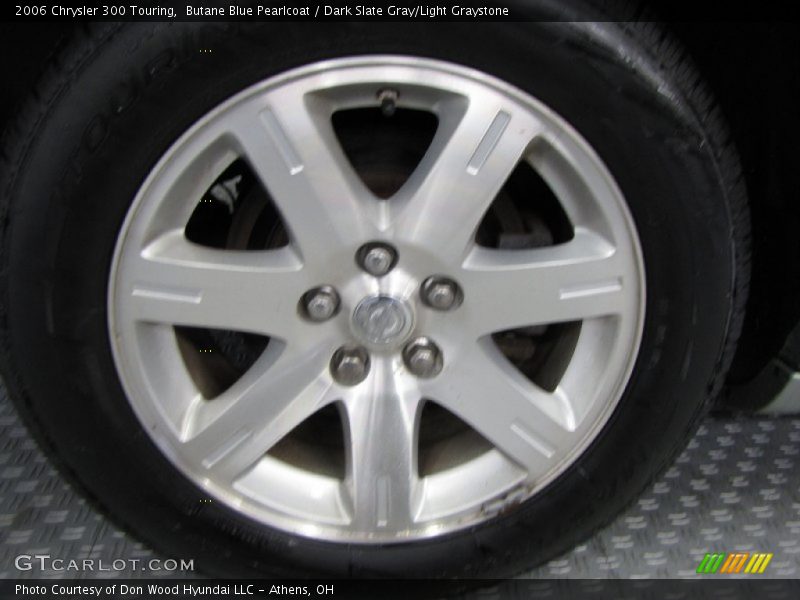 Butane Blue Pearlcoat / Dark Slate Gray/Light Graystone 2006 Chrysler 300 Touring