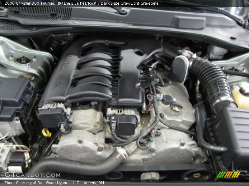 Butane Blue Pearlcoat / Dark Slate Gray/Light Graystone 2006 Chrysler 300 Touring