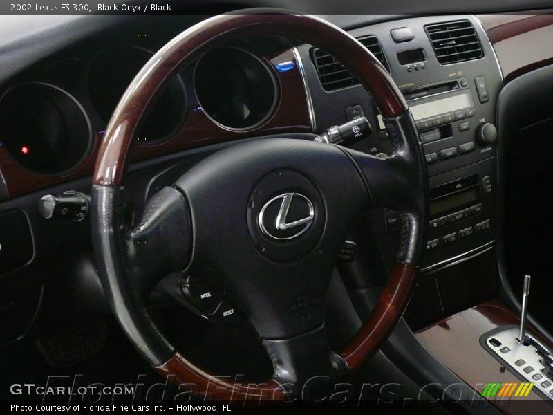 Black Onyx / Black 2002 Lexus ES 300