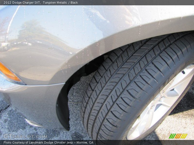 Tungsten Metallic / Black 2012 Dodge Charger SXT