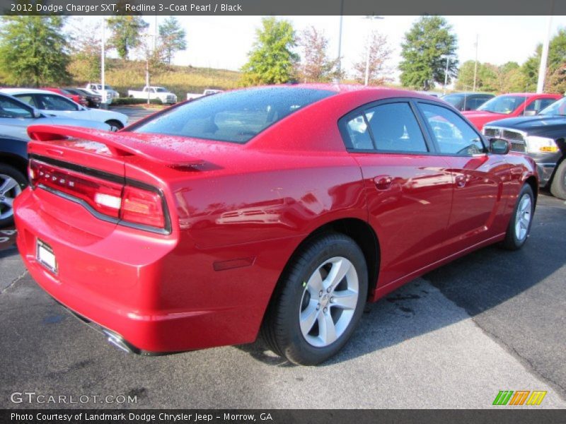 Redline 3-Coat Pearl / Black 2012 Dodge Charger SXT