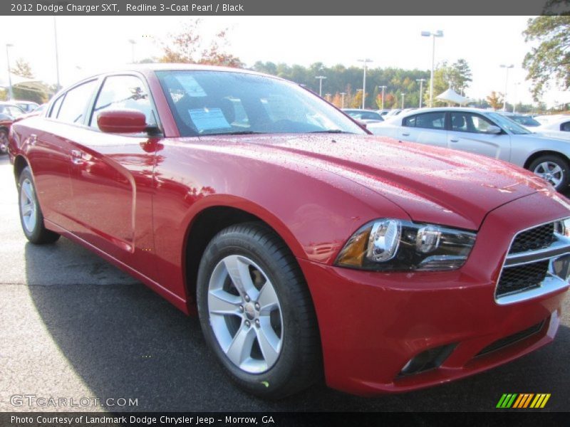 Redline 3-Coat Pearl / Black 2012 Dodge Charger SXT