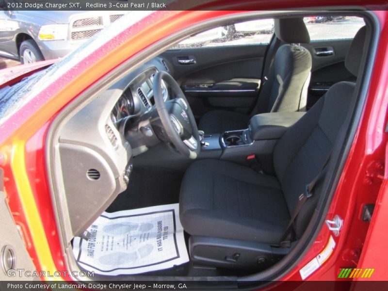  2012 Charger SXT Black Interior