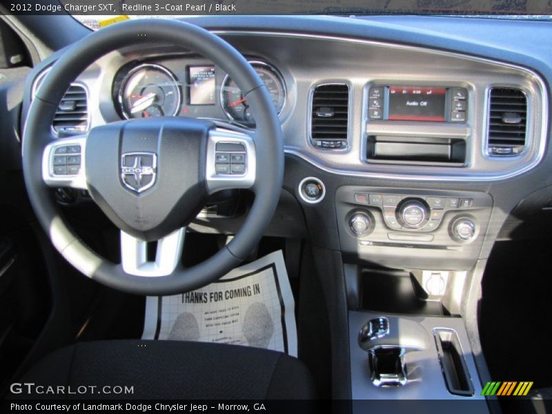 Dashboard of 2012 Charger SXT