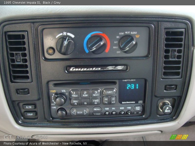 Controls of 1995 Impala SS
