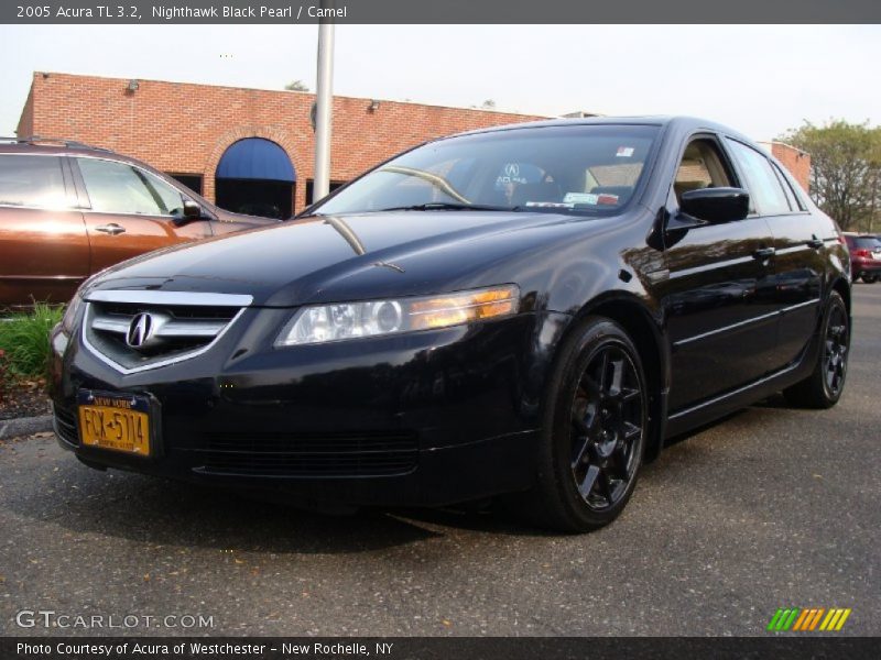 Nighthawk Black Pearl / Camel 2005 Acura TL 3.2