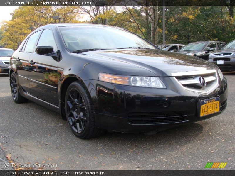 Nighthawk Black Pearl / Camel 2005 Acura TL 3.2