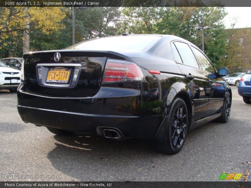 Nighthawk Black Pearl / Camel 2005 Acura TL 3.2