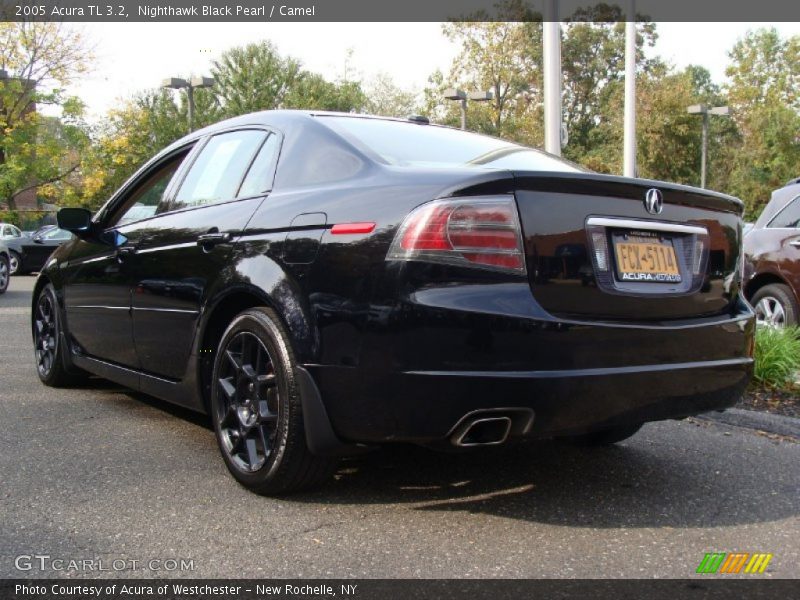 Nighthawk Black Pearl / Camel 2005 Acura TL 3.2