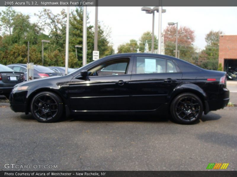 Nighthawk Black Pearl / Camel 2005 Acura TL 3.2