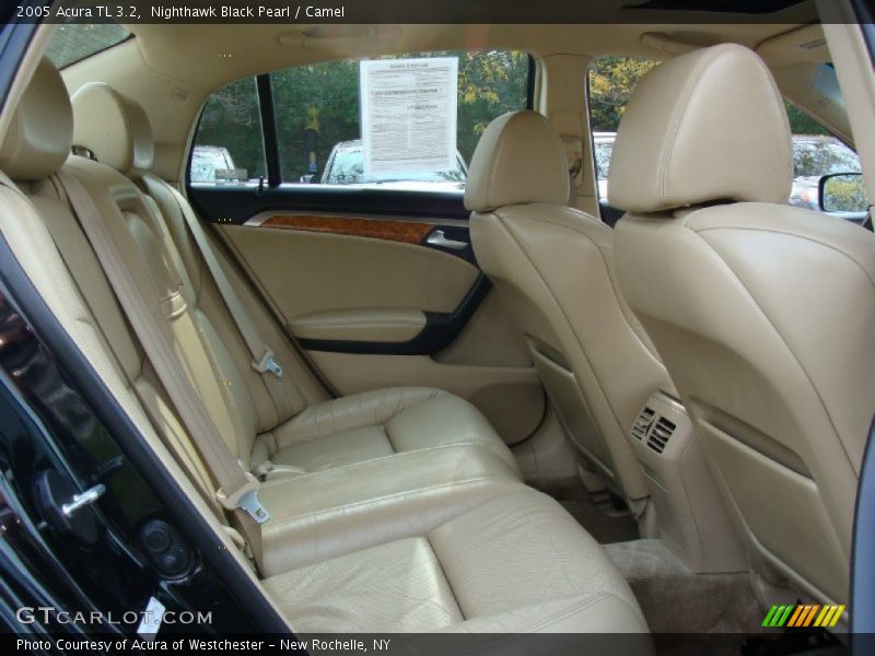 Nighthawk Black Pearl / Camel 2005 Acura TL 3.2