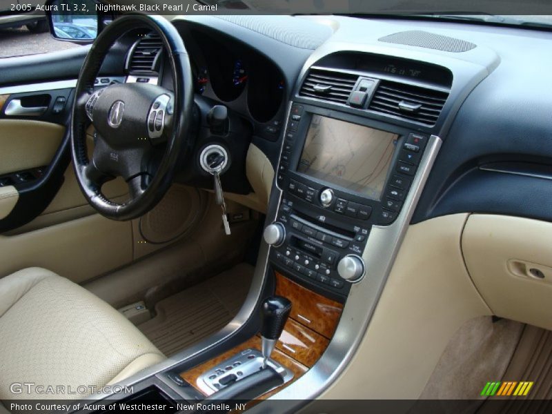 Nighthawk Black Pearl / Camel 2005 Acura TL 3.2