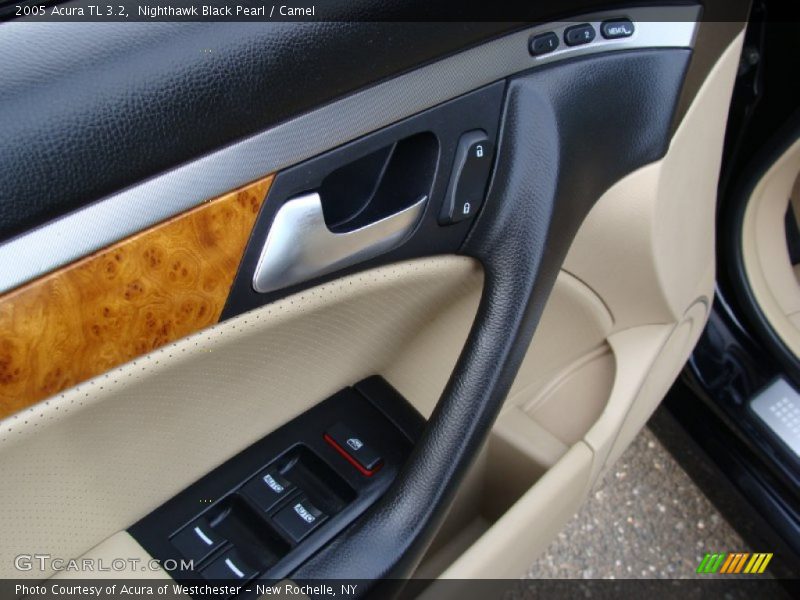 Nighthawk Black Pearl / Camel 2005 Acura TL 3.2