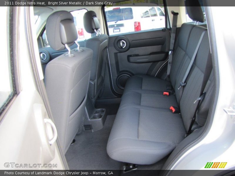 Bright Silver Metallic / Dark Slate Gray 2011 Dodge Nitro Heat