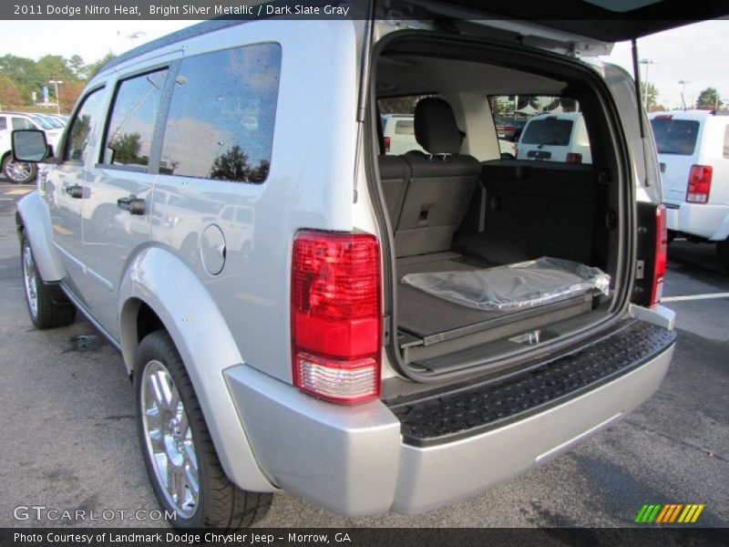 Bright Silver Metallic / Dark Slate Gray 2011 Dodge Nitro Heat