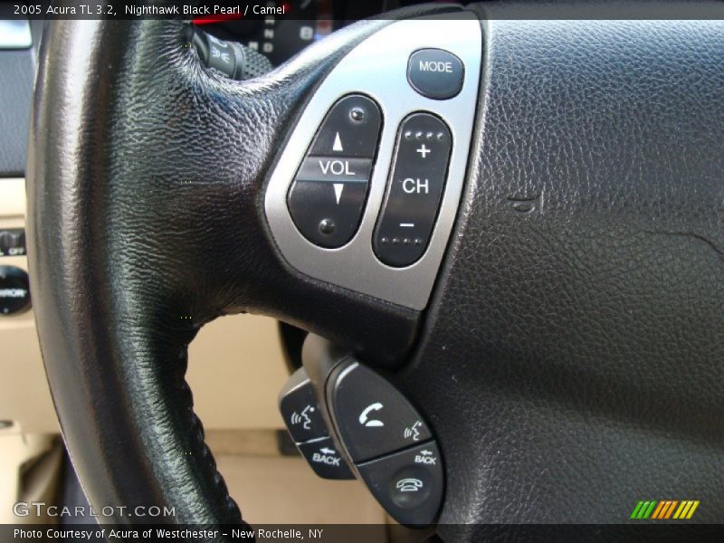 Nighthawk Black Pearl / Camel 2005 Acura TL 3.2