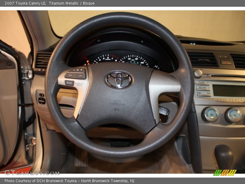 Titanium Metallic / Bisque 2007 Toyota Camry LE