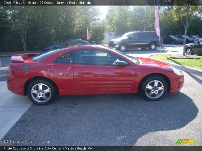 Saronno Red / Midnight 2003 Mitsubishi Eclipse GS Coupe