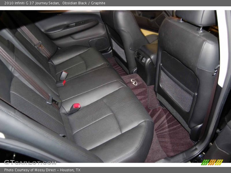 Obsidian Black / Graphite 2010 Infiniti G 37 Journey Sedan