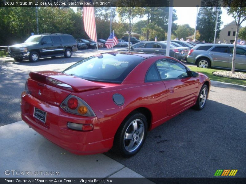 Saronno Red / Midnight 2003 Mitsubishi Eclipse GS Coupe