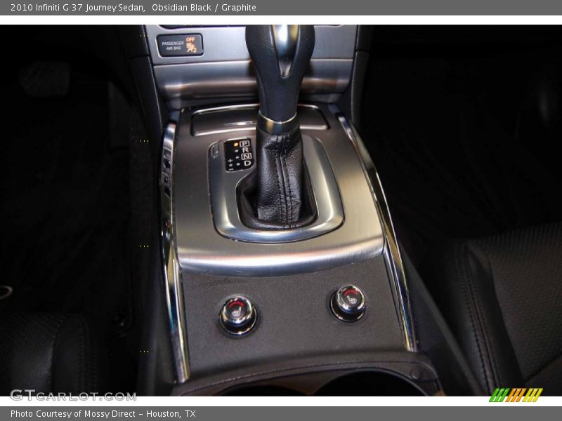 Obsidian Black / Graphite 2010 Infiniti G 37 Journey Sedan