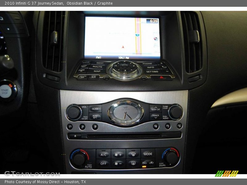 Obsidian Black / Graphite 2010 Infiniti G 37 Journey Sedan