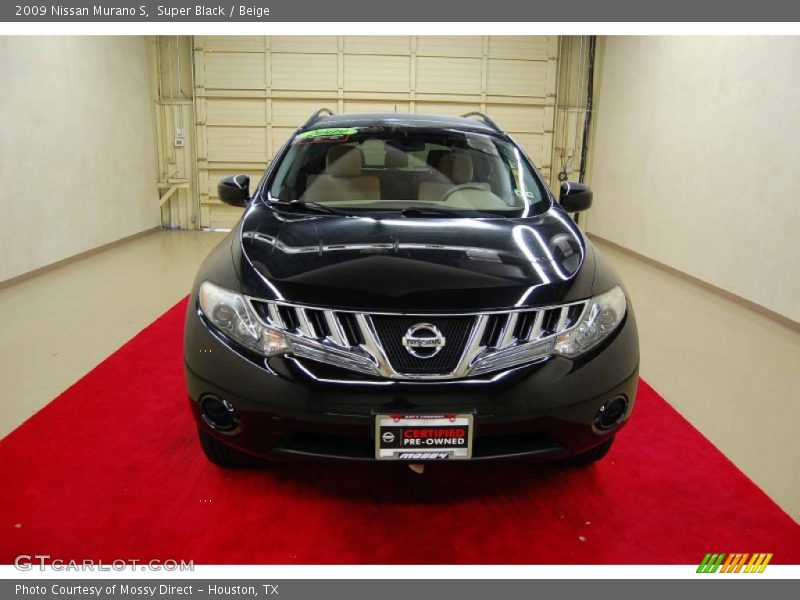 Super Black / Beige 2009 Nissan Murano S