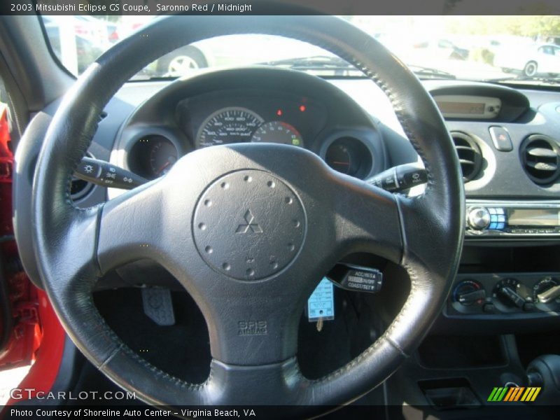 Saronno Red / Midnight 2003 Mitsubishi Eclipse GS Coupe